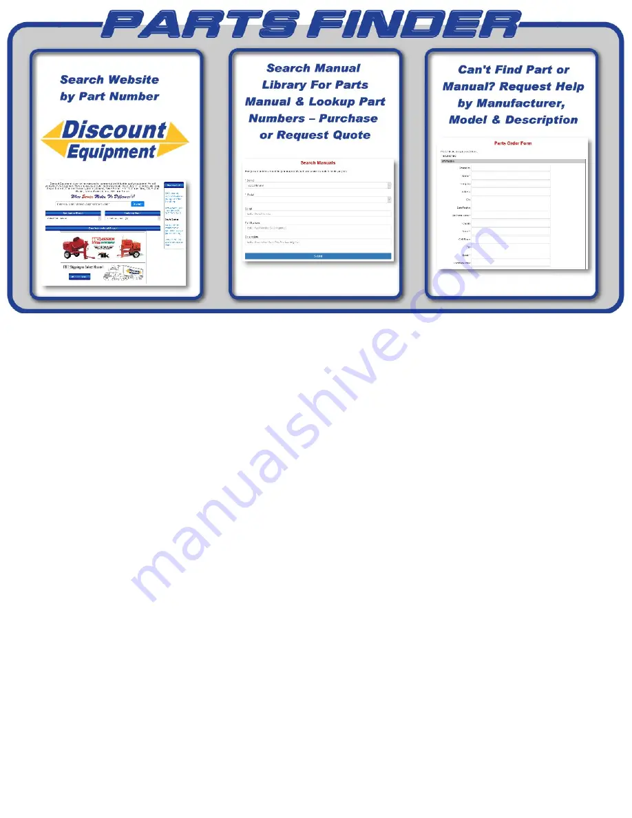 Discount Equipment 39100 Manual Download Page 2