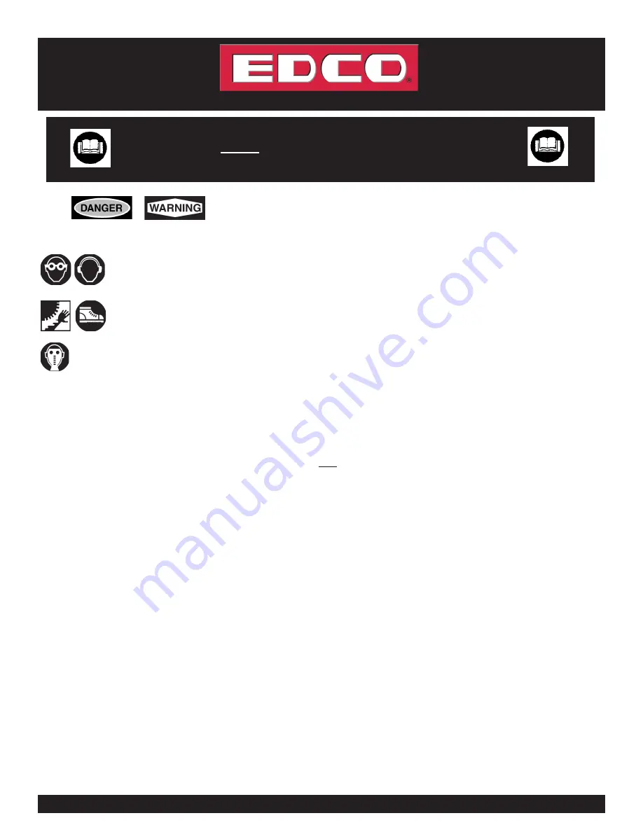 Discount Equipment KL-14 Operator'S Instruction Manual Download Page 5