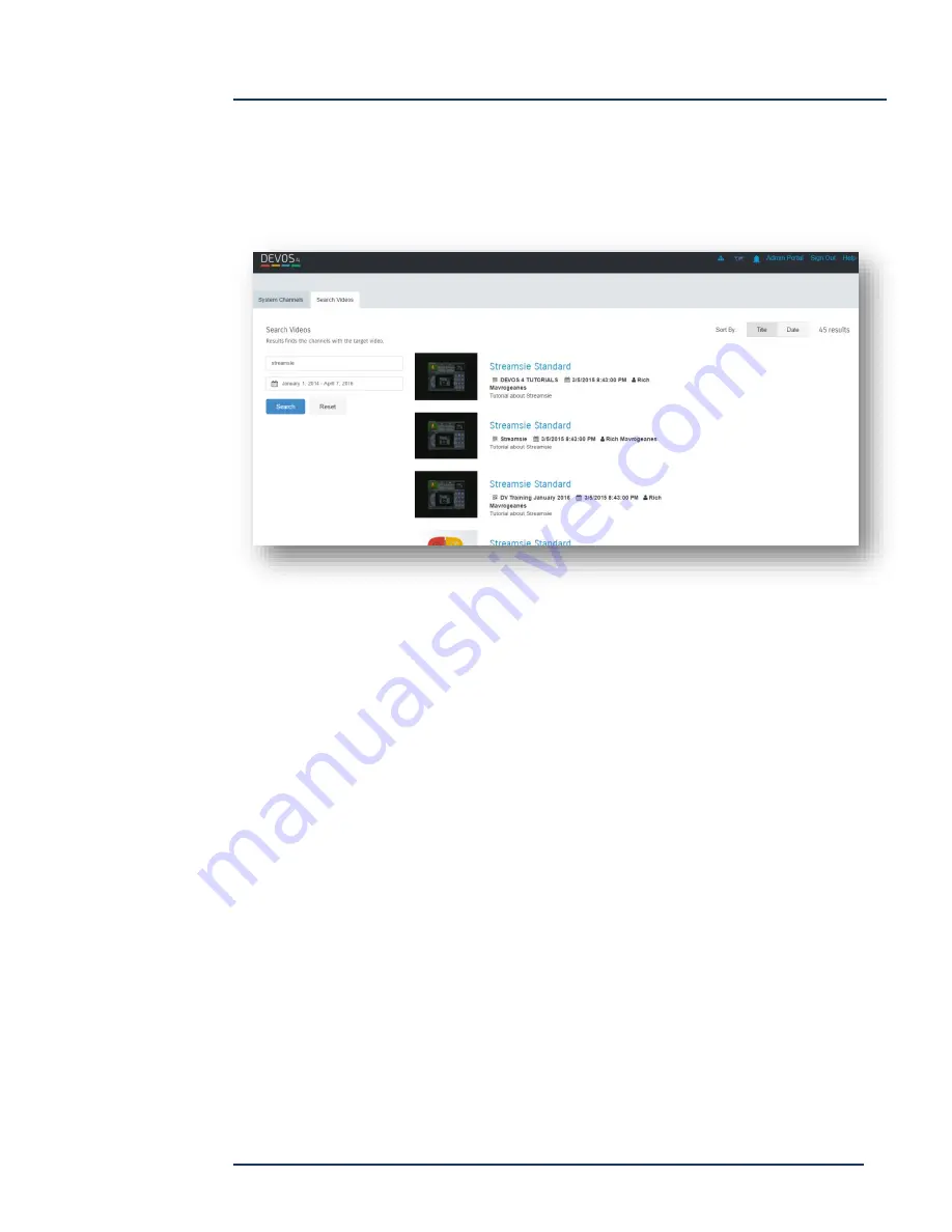 Discover Video Devos 4 User Manual Download Page 52