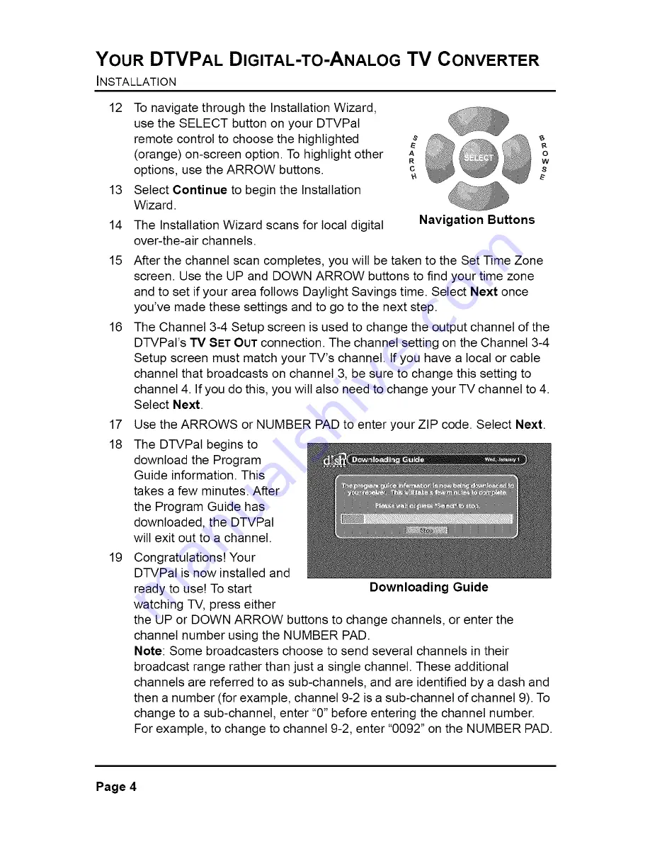 Dish Network DTVPAL User Manual Download Page 14