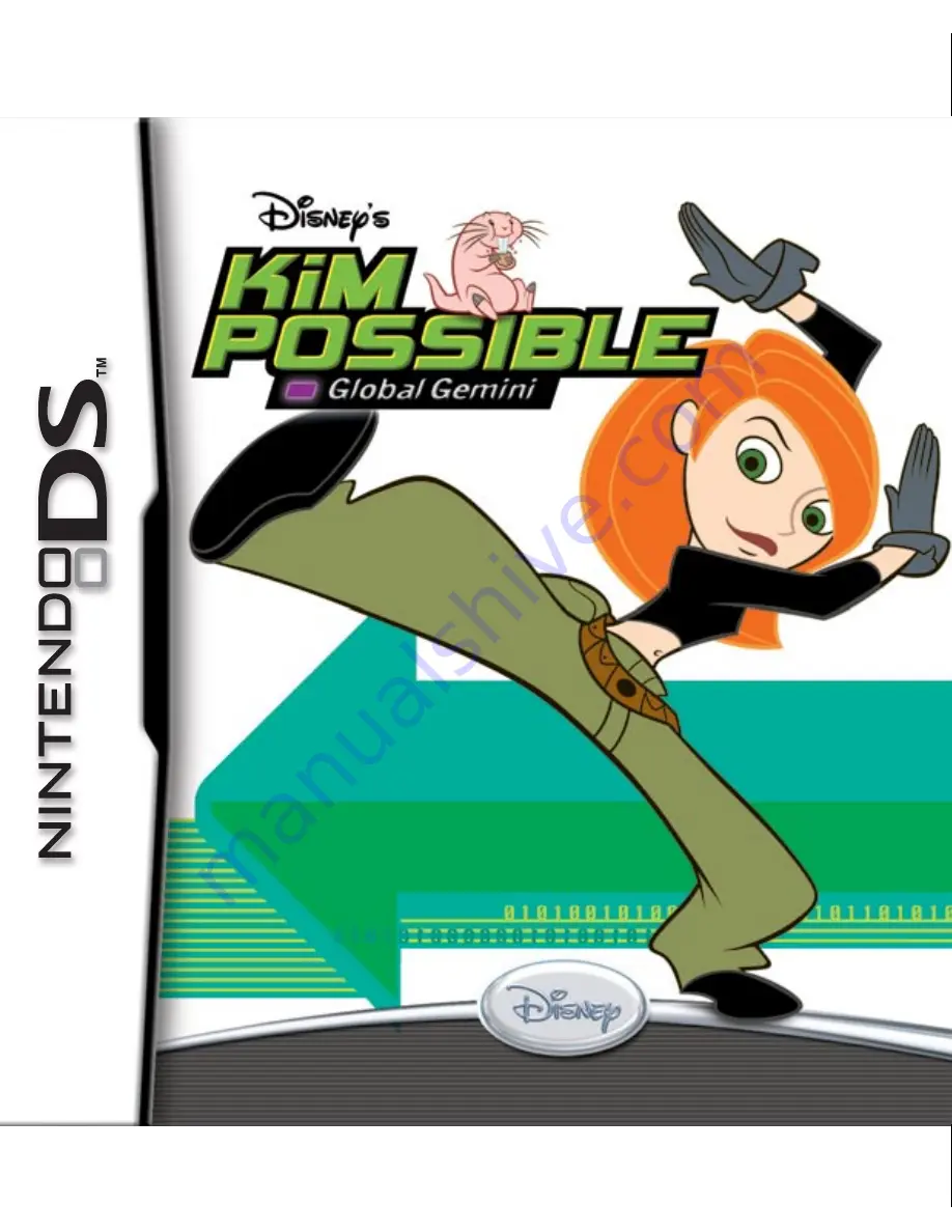 Disney Disney's Kim Possible: Global Gemini NTR-AK6E-USA Instruction Booklet Download Page 1