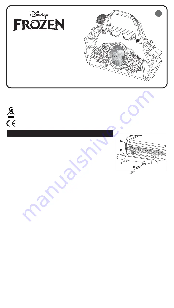 Disney FROZEN FR-115 Instructions Manual Download Page 21