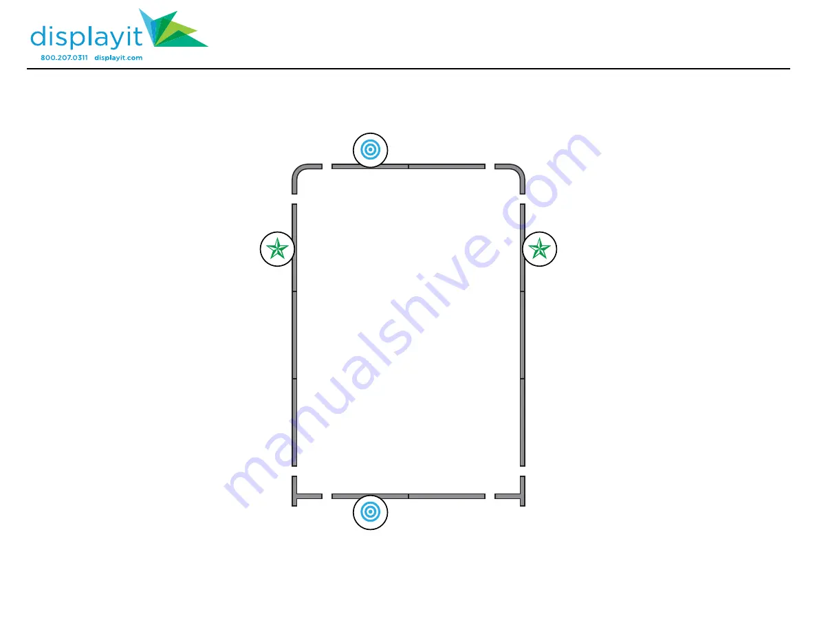 displayit 5 Foot Assembly Instructions Download Page 2