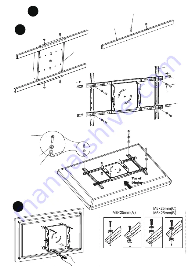 Displays2go CFSTN2B Instructions Manual Download Page 8