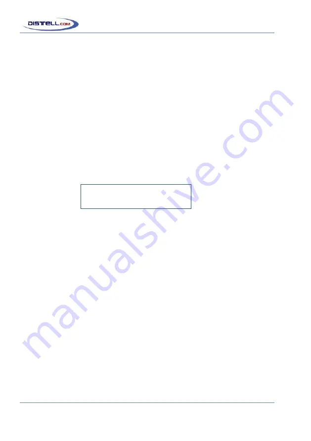 DISTELL MFM-1092 User Manual Download Page 10