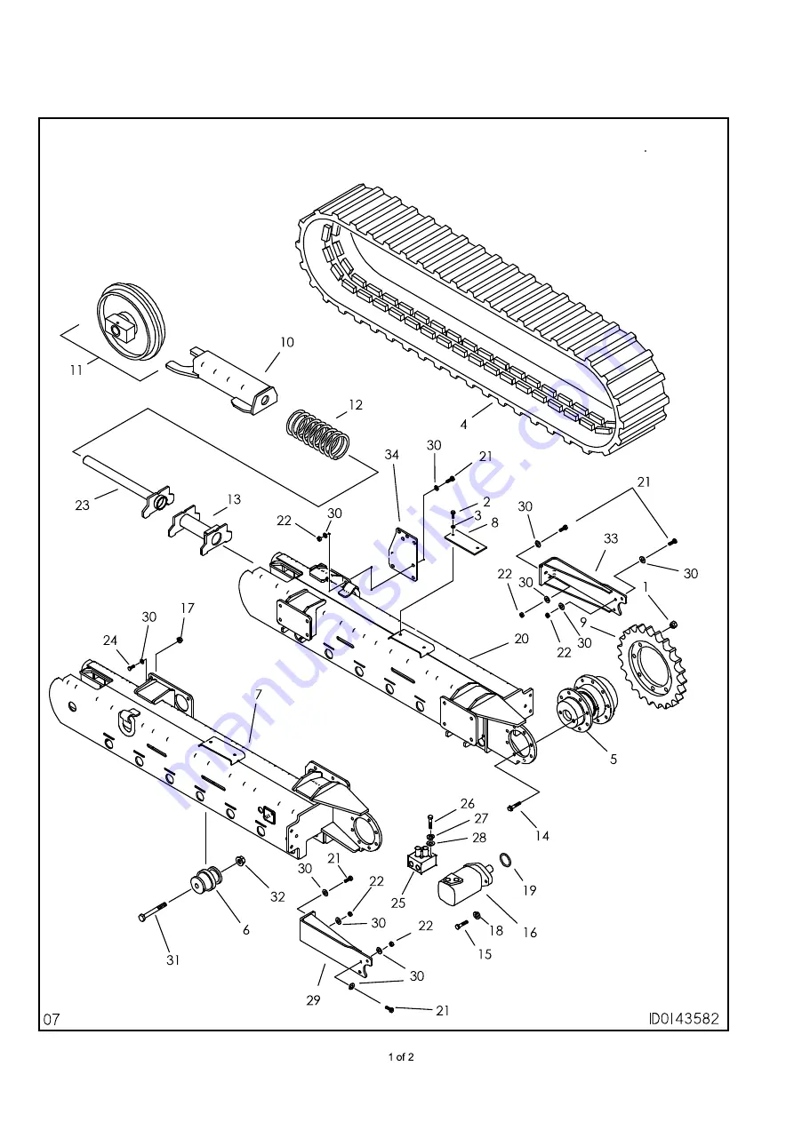 DitchWitch JT4020 Manual Download Page 70