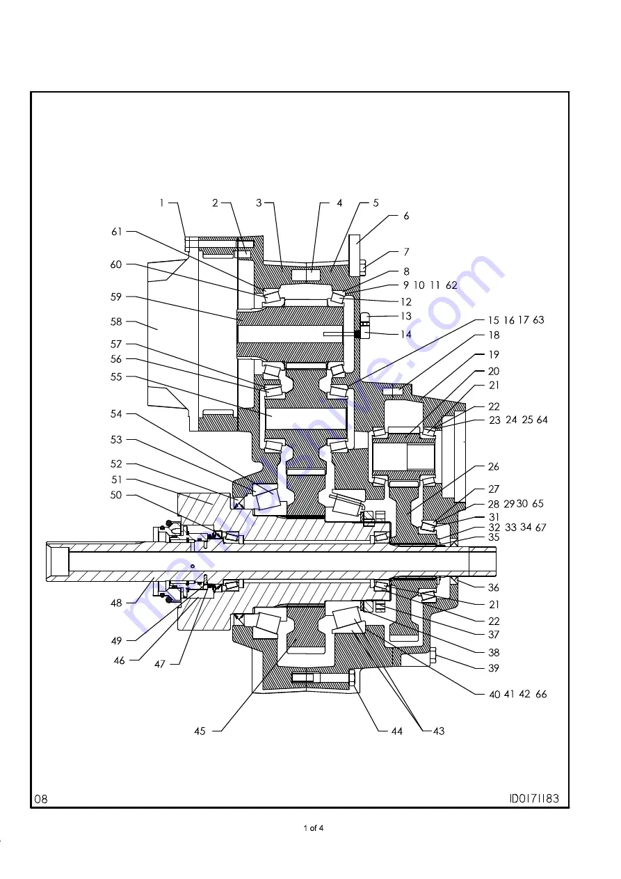 DitchWitch JT4020 Manual Download Page 136