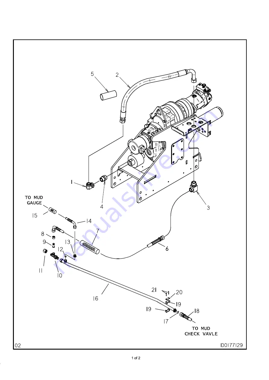 DitchWitch JT4020 Manual Download Page 182