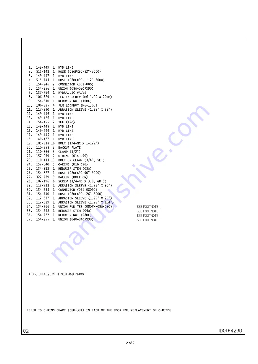 DitchWitch JT4020 Manual Download Page 293