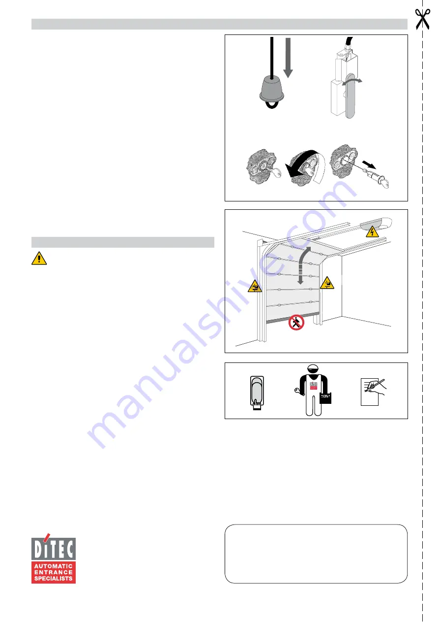 DITEC GLOBE IP1839 Installation And Maintenance Manual Download Page 26