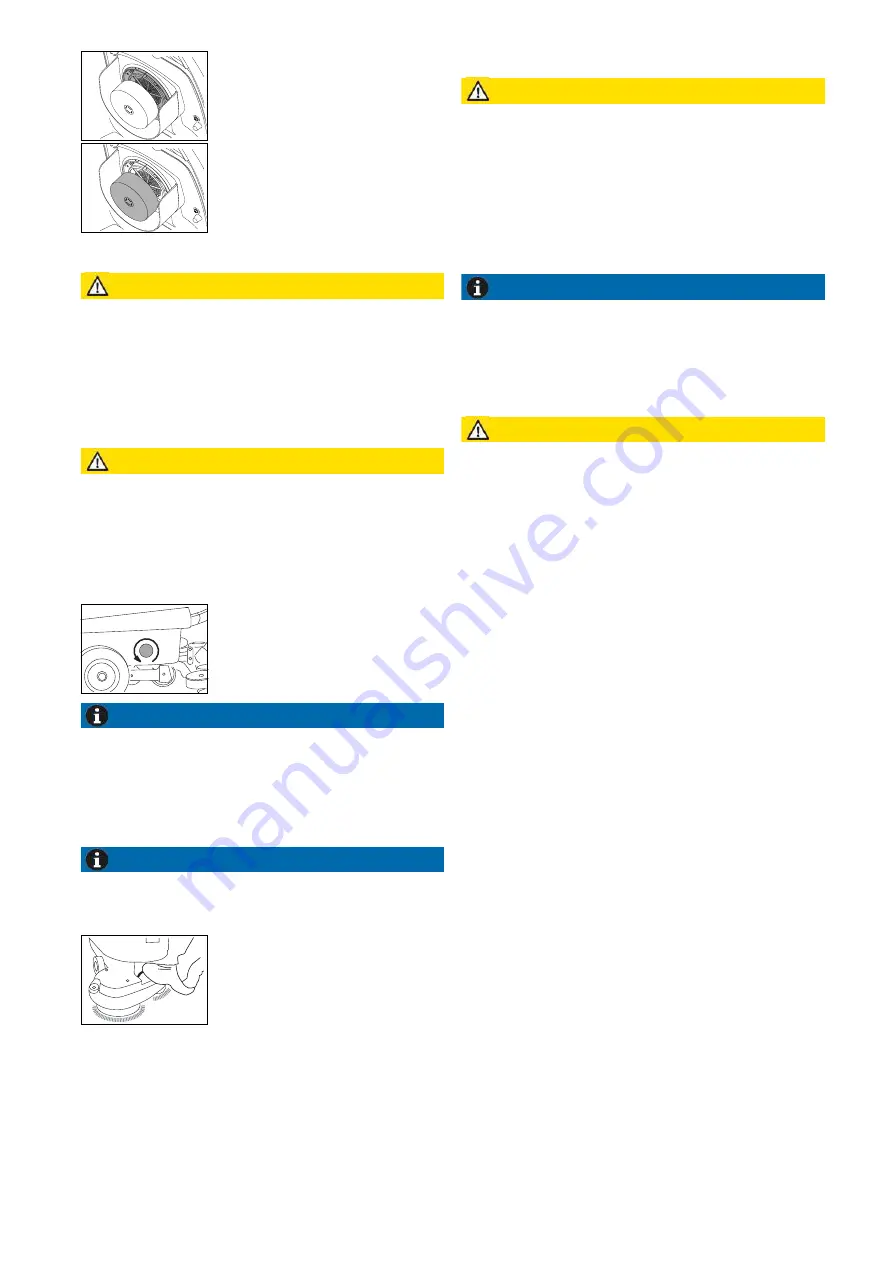 diversey TASKI swingo 1655 XD Скачать руководство пользователя страница 26