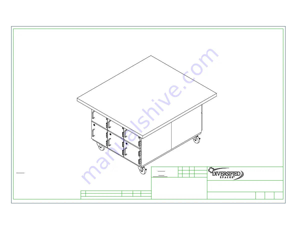 DIVERSIFIED SPACES WW12C Series Скачать руководство пользователя страница 1