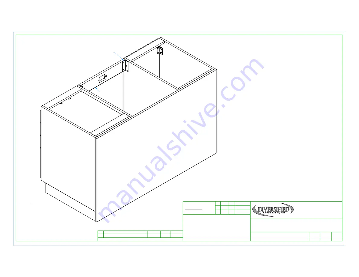 DIVERSIFIED WOODCRAFTS 0313-1214K-R Assembly Instructions Manual Download Page 6