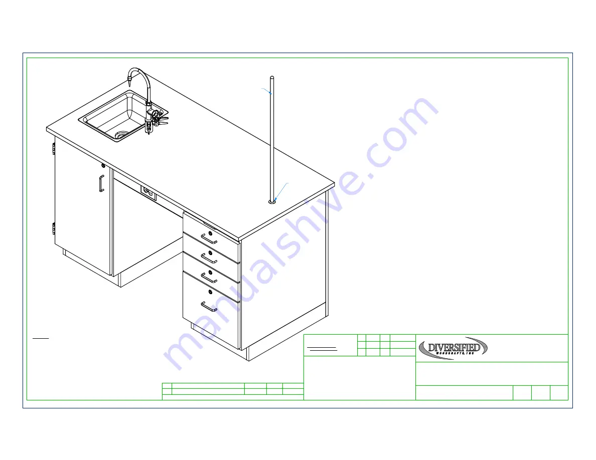 DIVERSIFIED WOODCRAFTS 0313-1214K-R Assembly Instructions Manual Download Page 10