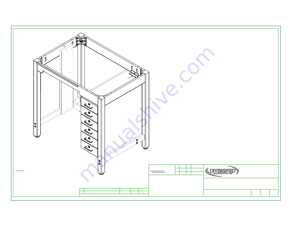 DIVERSIFIED WOODCRAFTS 844246001496 Assembly Instructions Manual Download Page 12