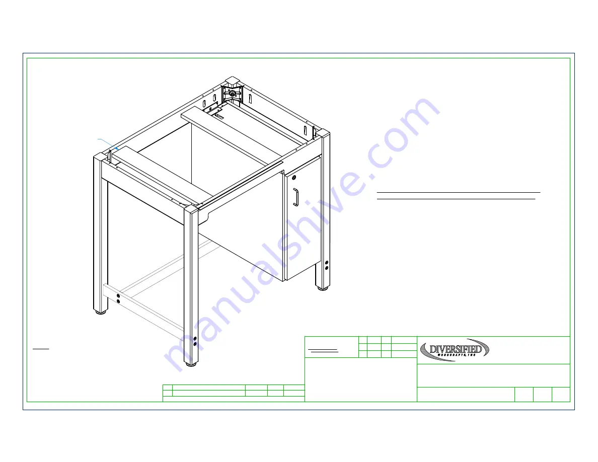 DIVERSIFIED WOODCRAFTS 844246001601 Assembly Instructions Manual Download Page 10