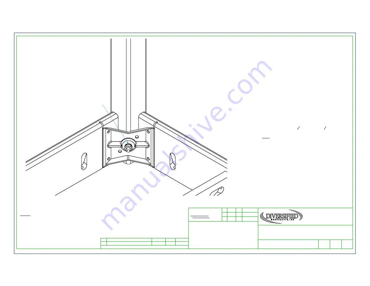 DIVERSIFIED WOODCRAFTS ARS-4030 Assembly Instructions Manual Download Page 5