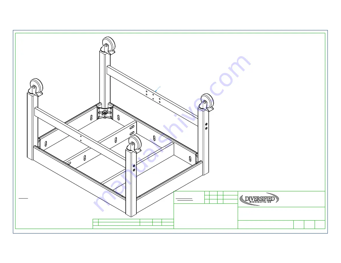 DIVERSIFIED WOODCRAFTS ARS-4030 Assembly Instructions Manual Download Page 7