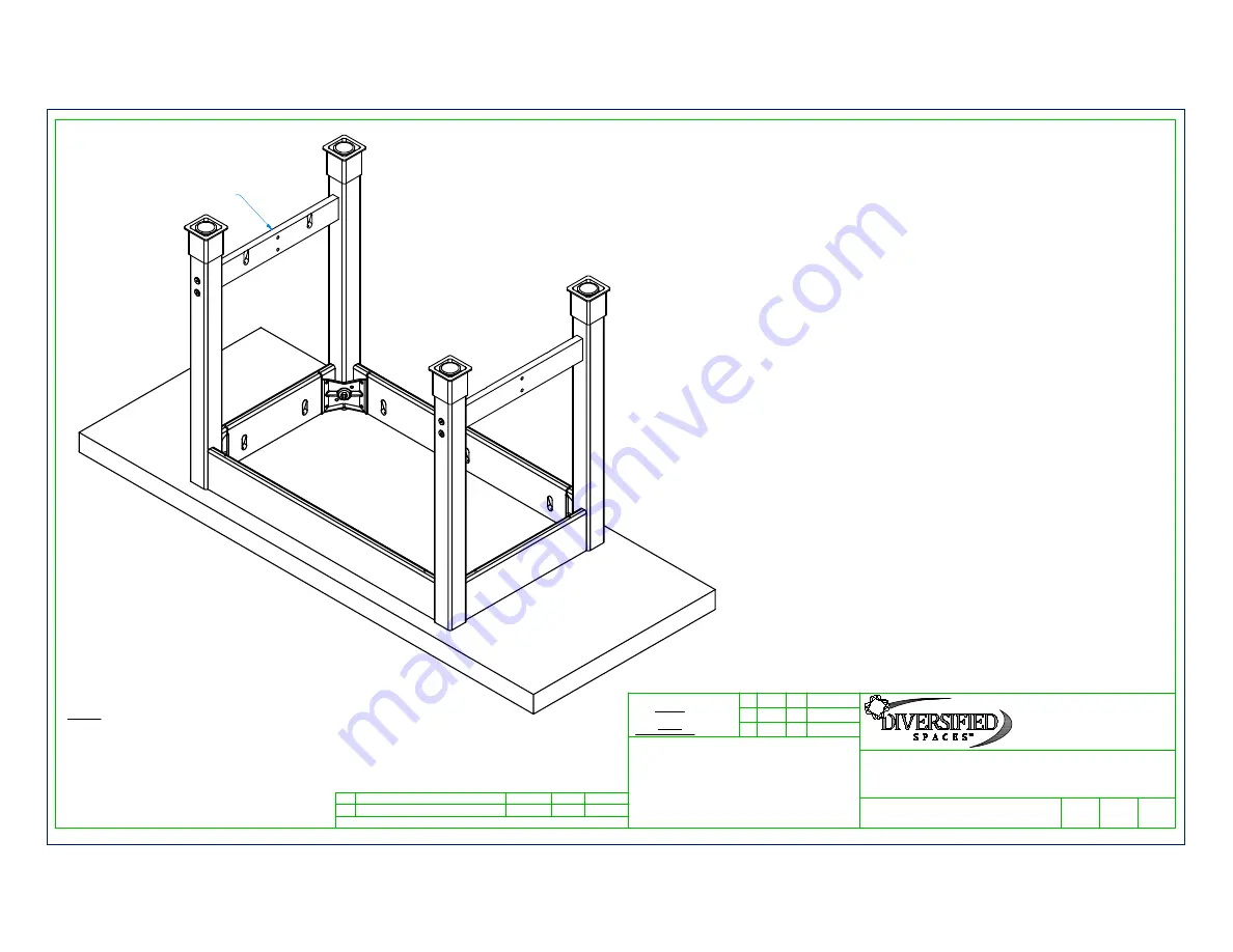 DIVERSIFIED WOODCRAFTS W-48 Series Assembly Instructions Manual Download Page 6