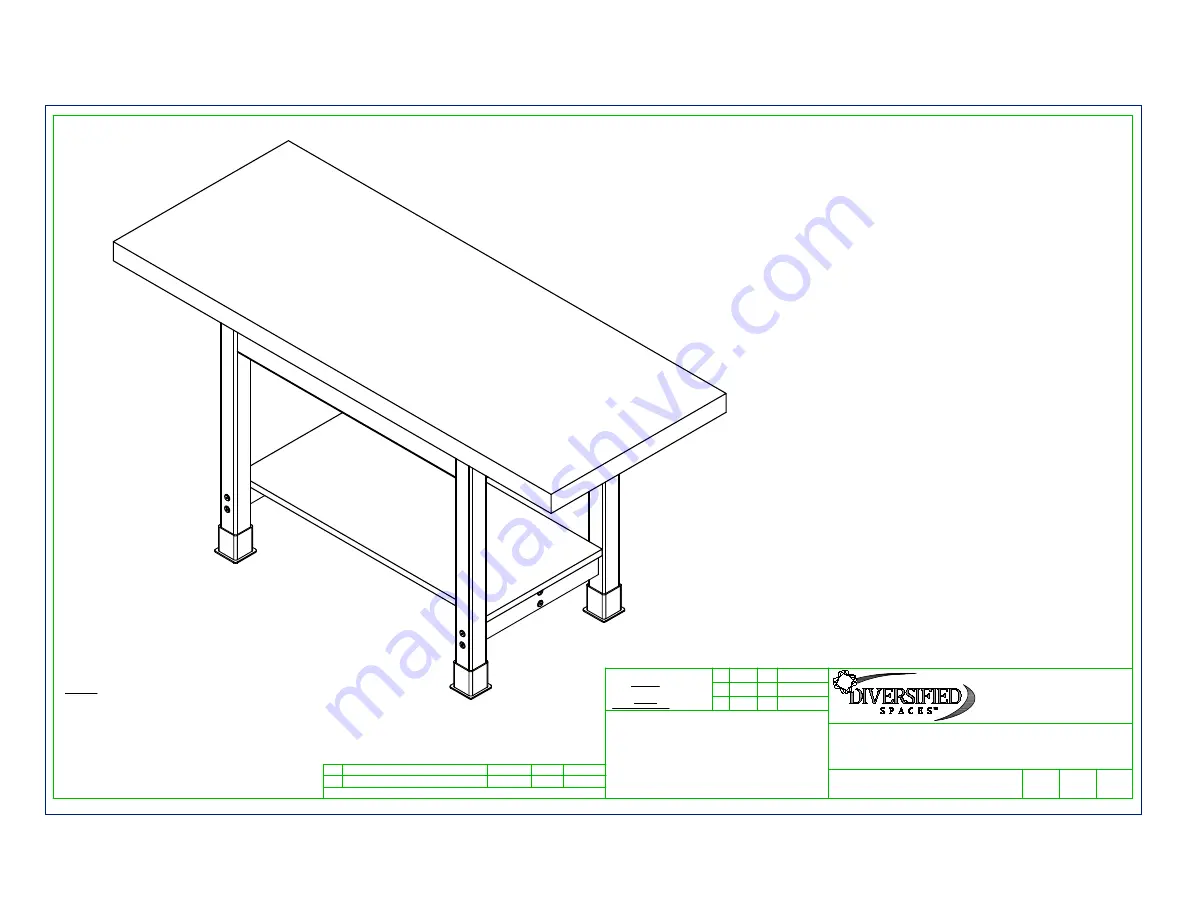 DIVERSIFIED WOODCRAFTS W-48 Series Assembly Instructions Manual Download Page 9