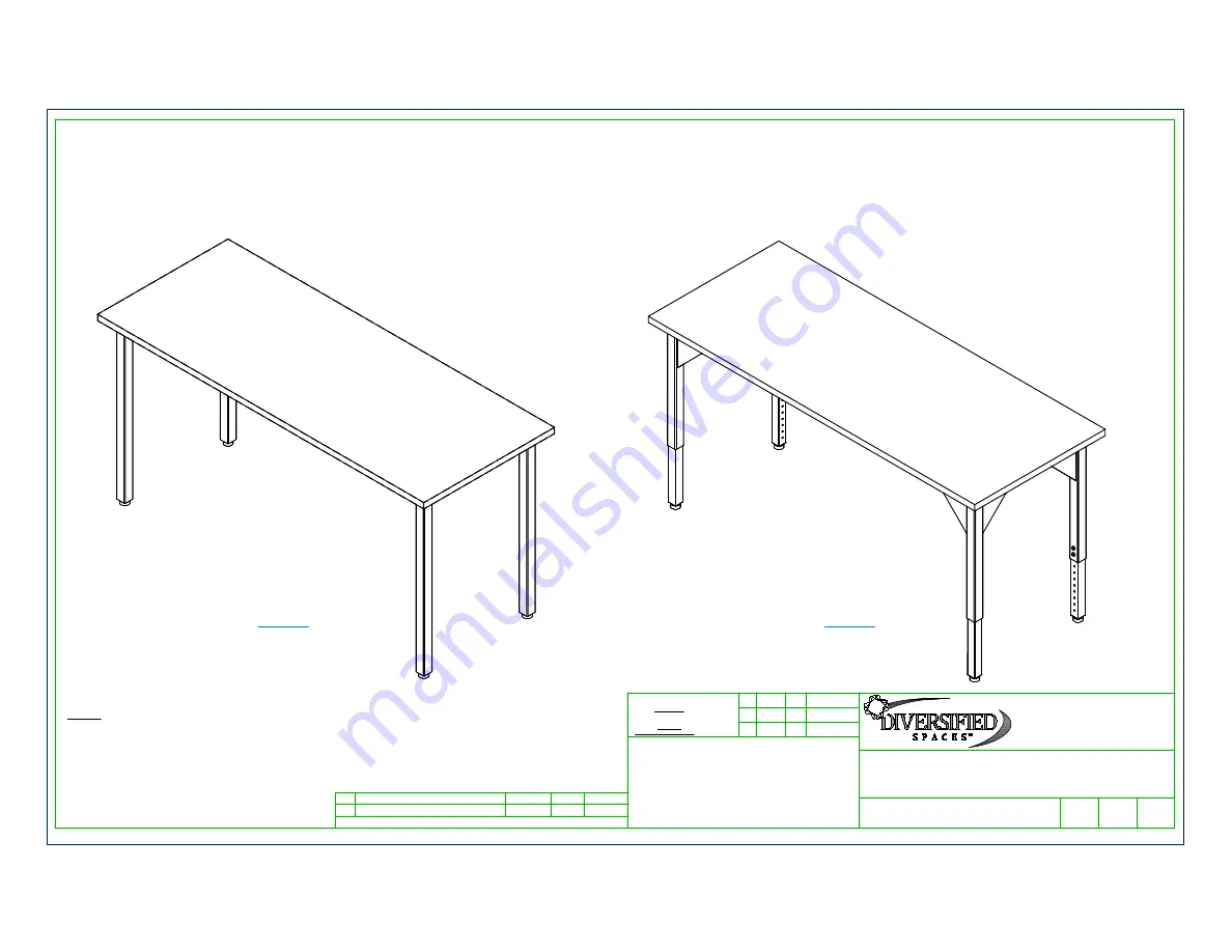 DIVERSIFIED X7000 Series Assembly Instructions Manual Download Page 1