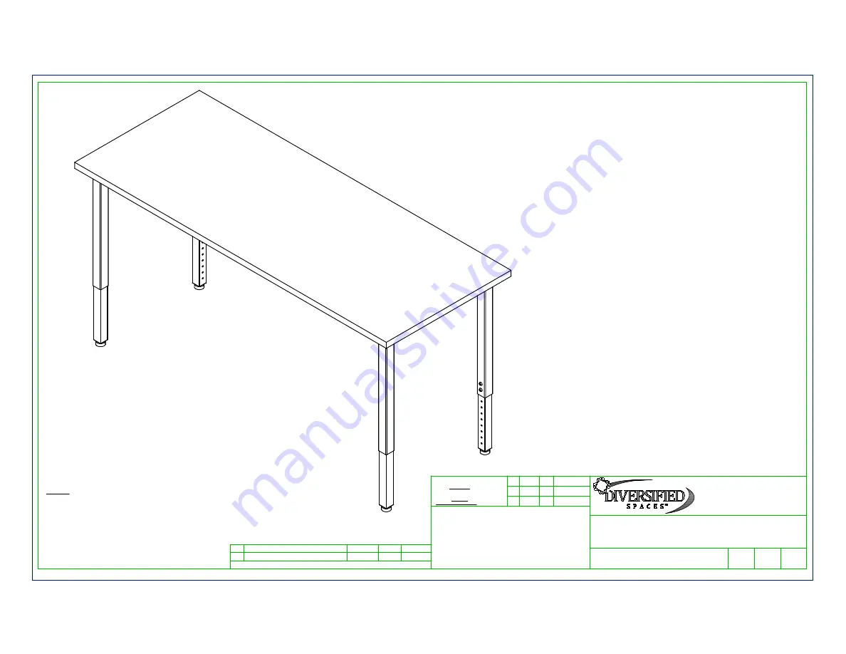 DIVERSIFIED X7000 Series Assembly Instructions Manual Download Page 8