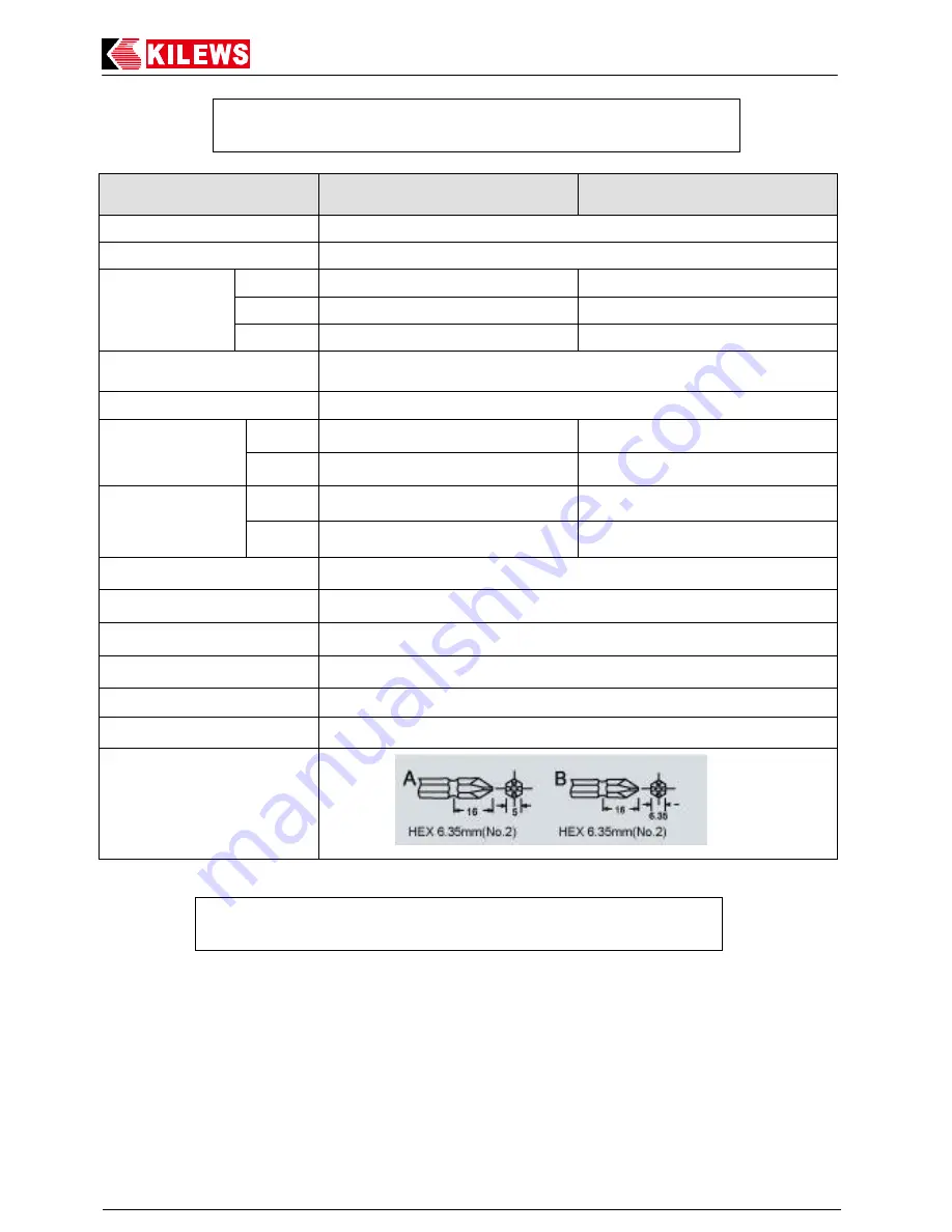 Dixon Automatic Tool SKD-BN7030L Operation And Maintenance Manual Download Page 8