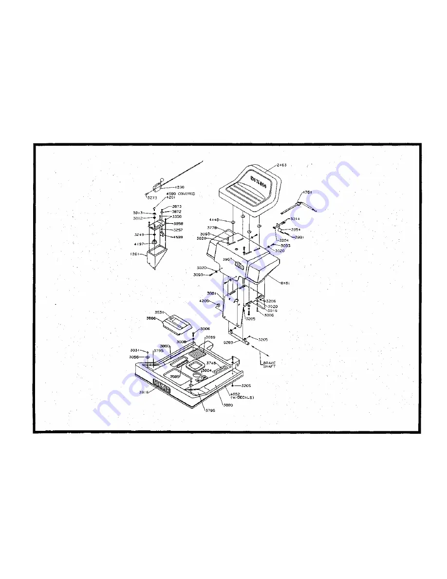 Dixon BLOUNT 3301 Technical Data Brochure Download Page 4