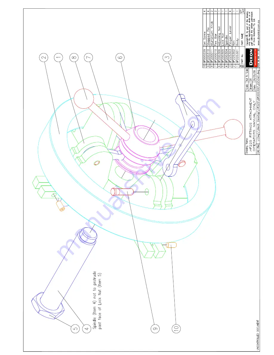 Dixon HF225 Operator'S Manual Download Page 20