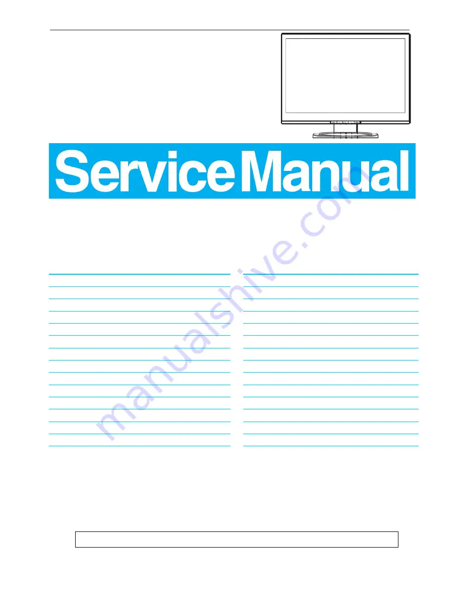 Dixon P19W Service Manual Download Page 1