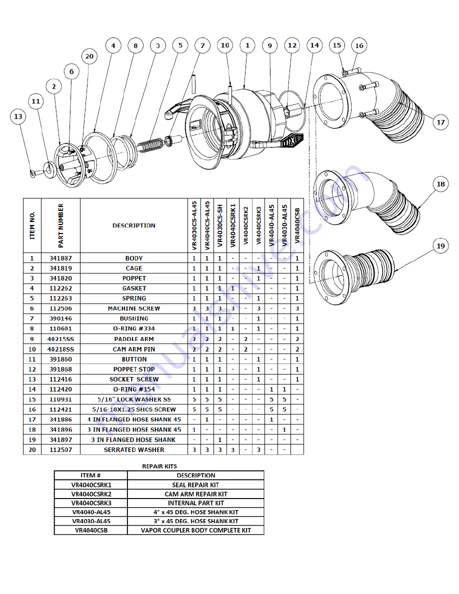 Dixon VR4040CS-AL45 Maintenance & Operation Manual Download Page 2