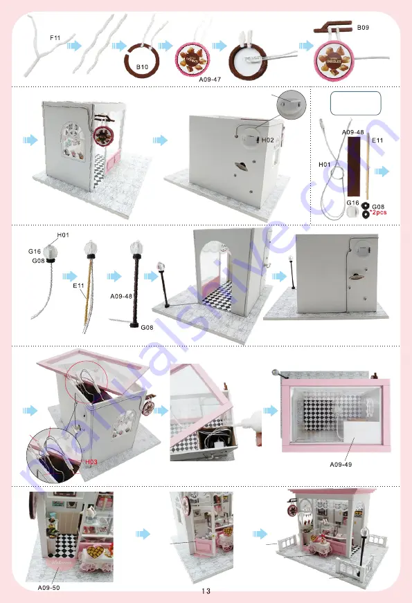 DIY C007 Instruction Manual Download Page 14