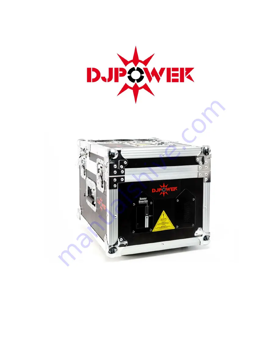 dj power Hazer DHZ-660 User Manual Download Page 1