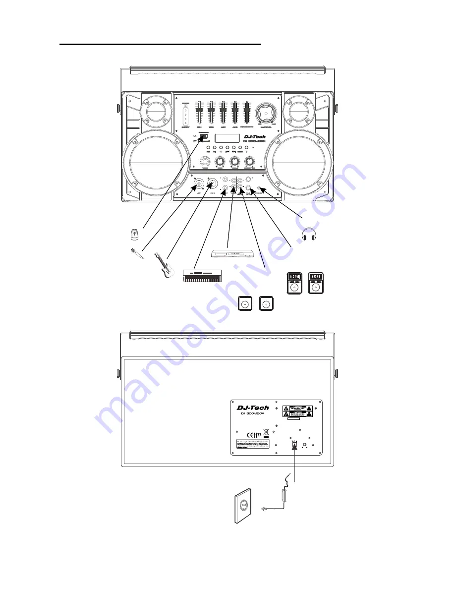 DJ-Tech DJ BOOMBOX Скачать руководство пользователя страница 9