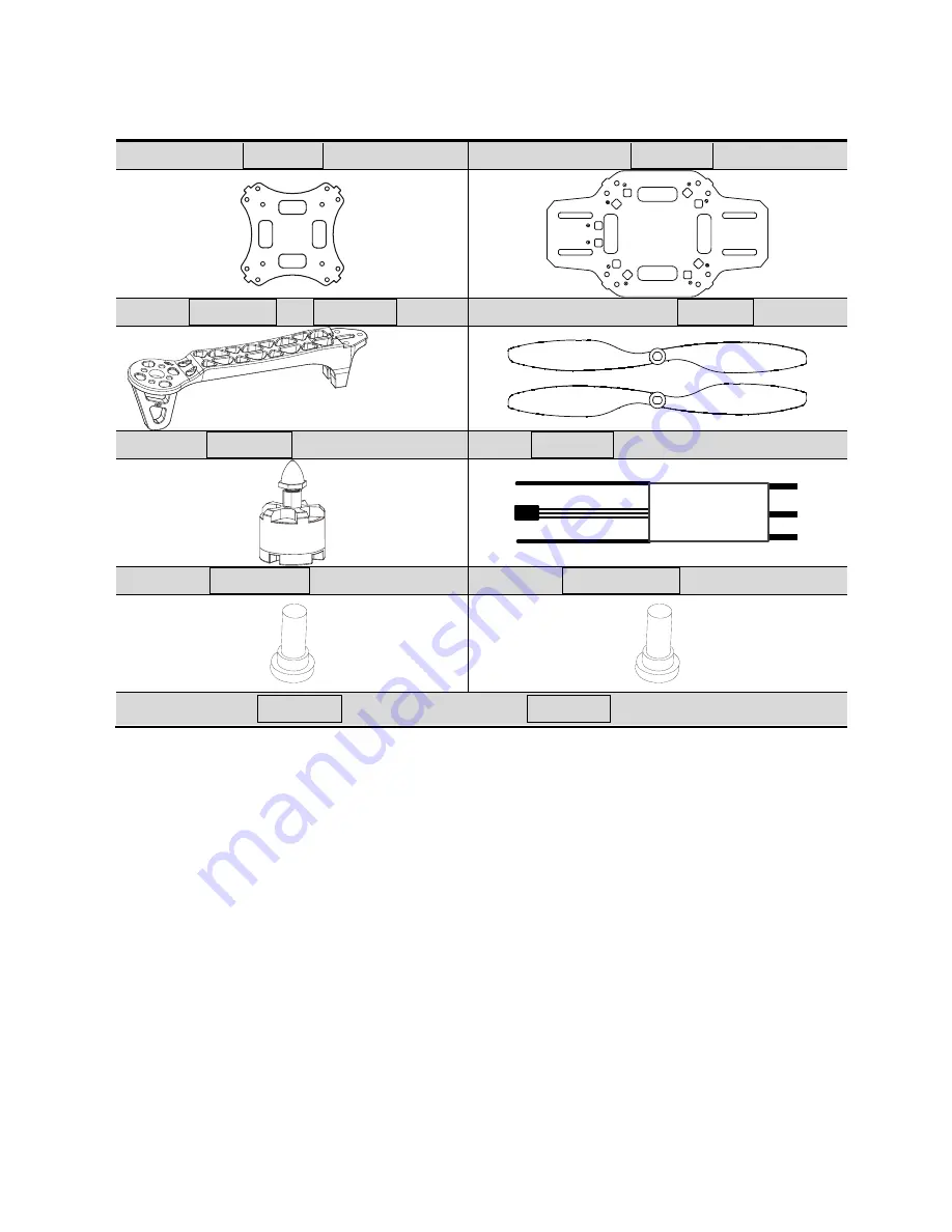 dji FlameWheel330 F330 User Manual Download Page 4