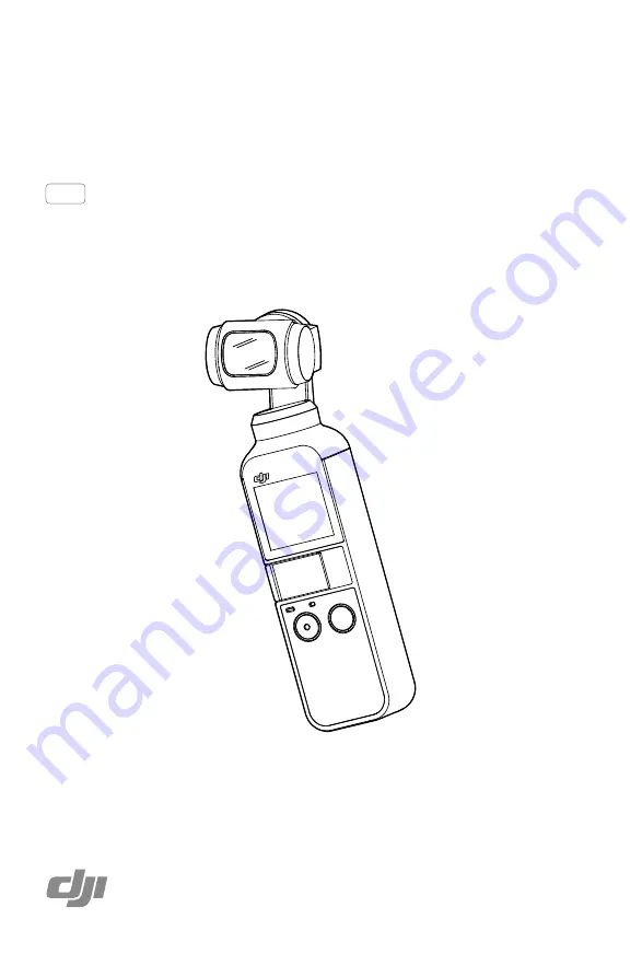 dji Osmo Pocket User Manual Download Page 1