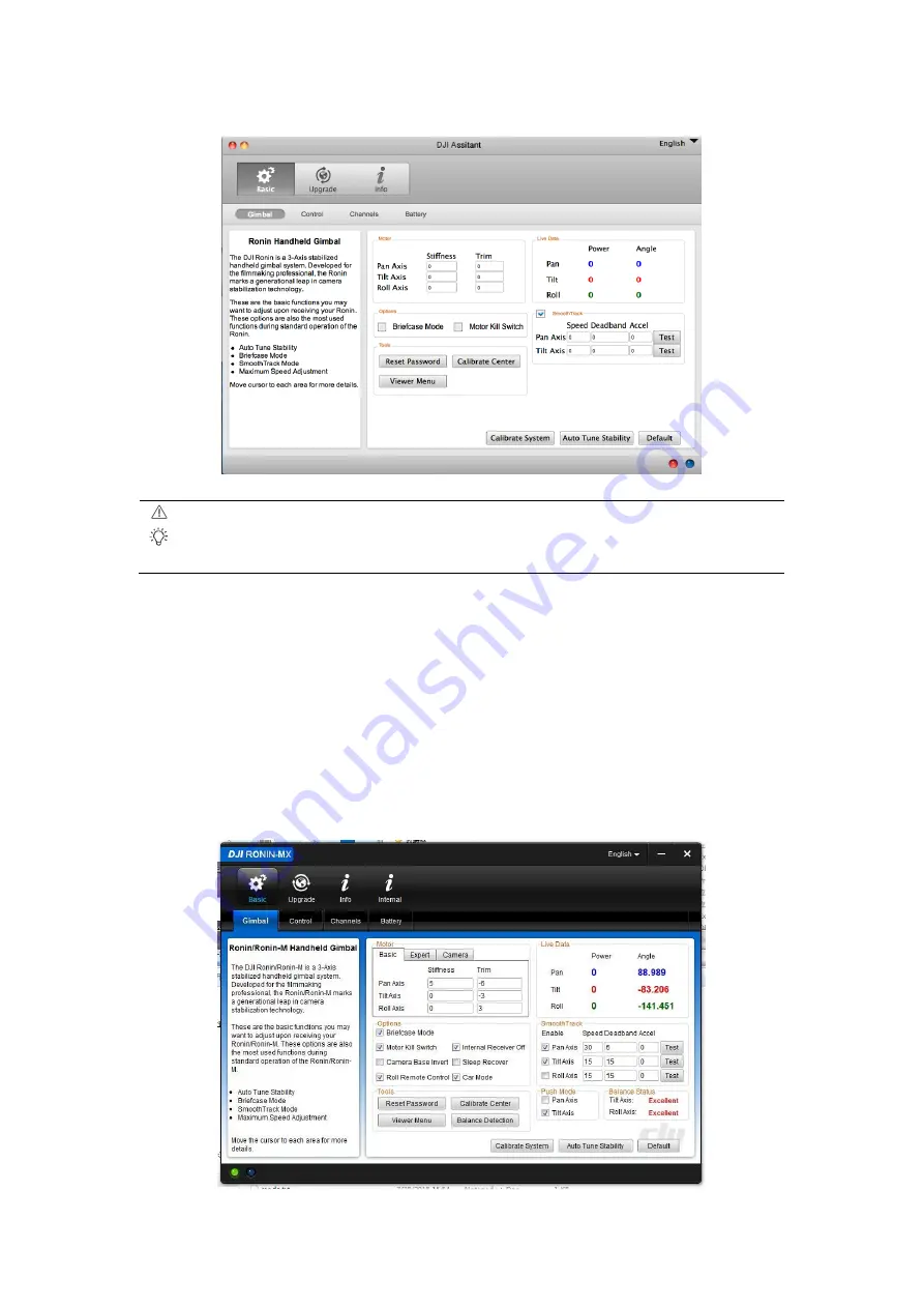 dji Ronin-MX User Manual Download Page 27