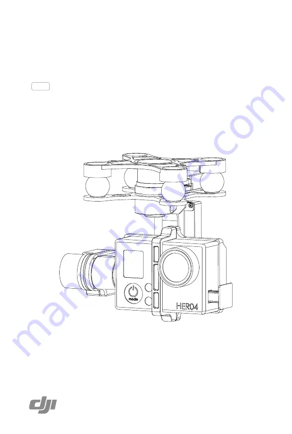 dji ZENMUSE H4-3D User Manual Download Page 1