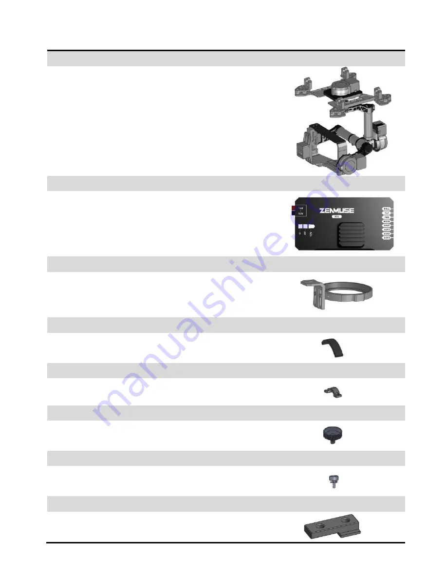 dji Zenmuse Z15 User Manual Download Page 4