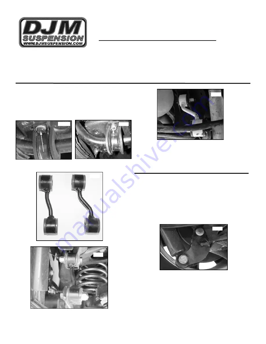 DJM Suspension RK2007 Installation Instructions Download Page 2