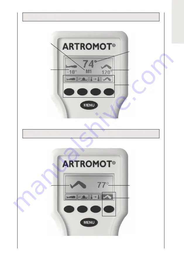 DJO Artromot-K1 Classic Operating Instructions Manual Download Page 9