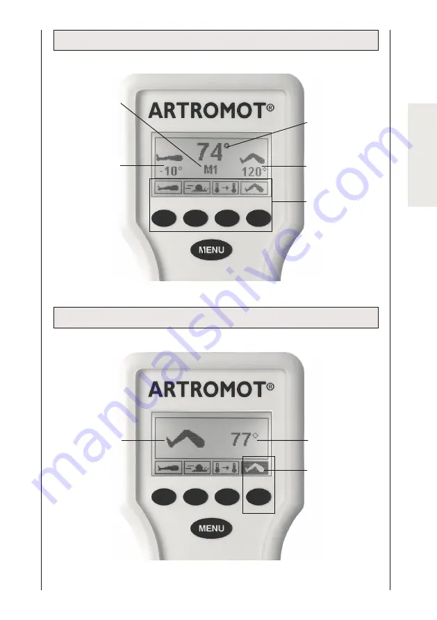 DJO Artromot-K1 Classic Operating Instructions Manual Download Page 43