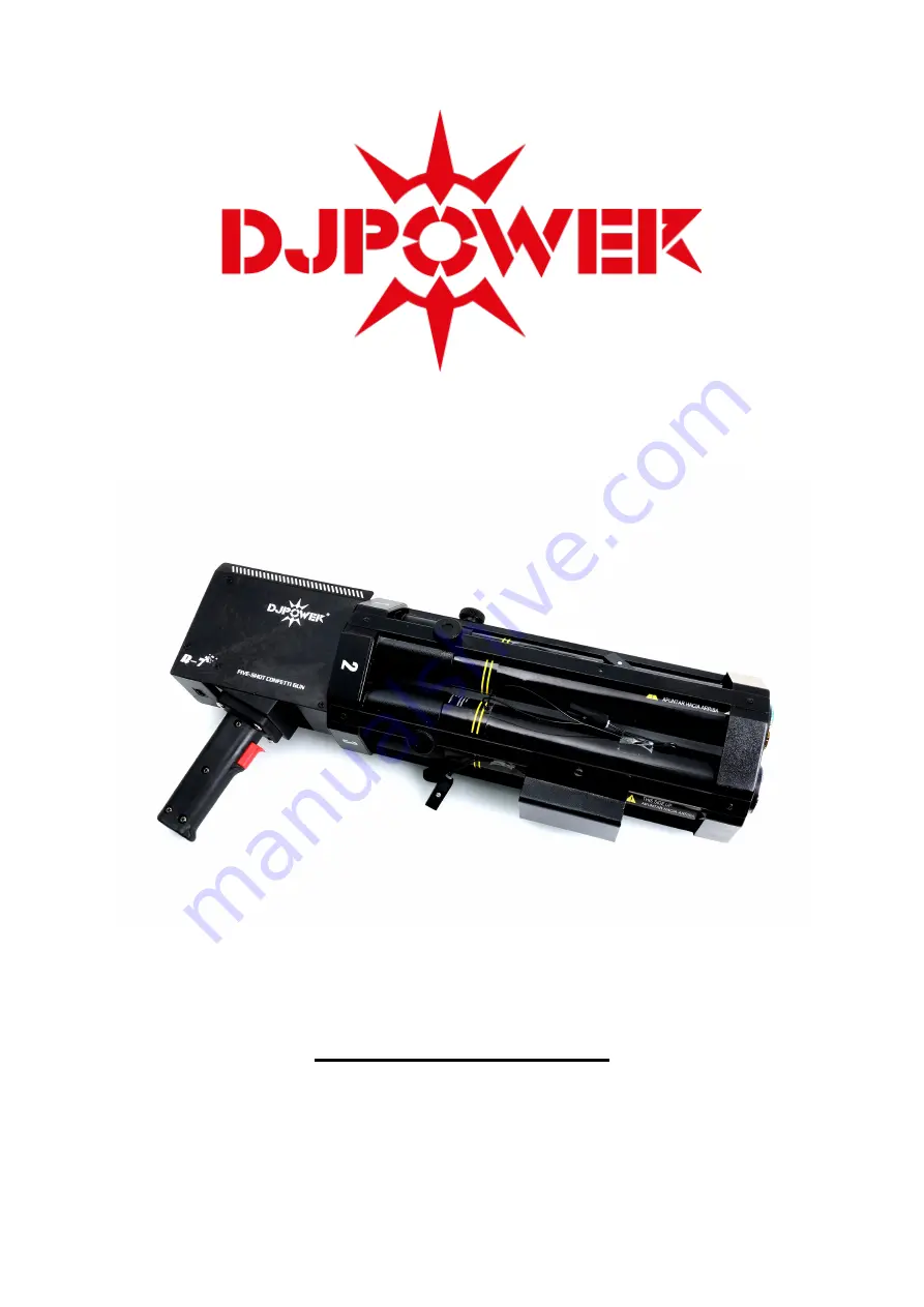 djpower R-7 Скачать руководство пользователя страница 1