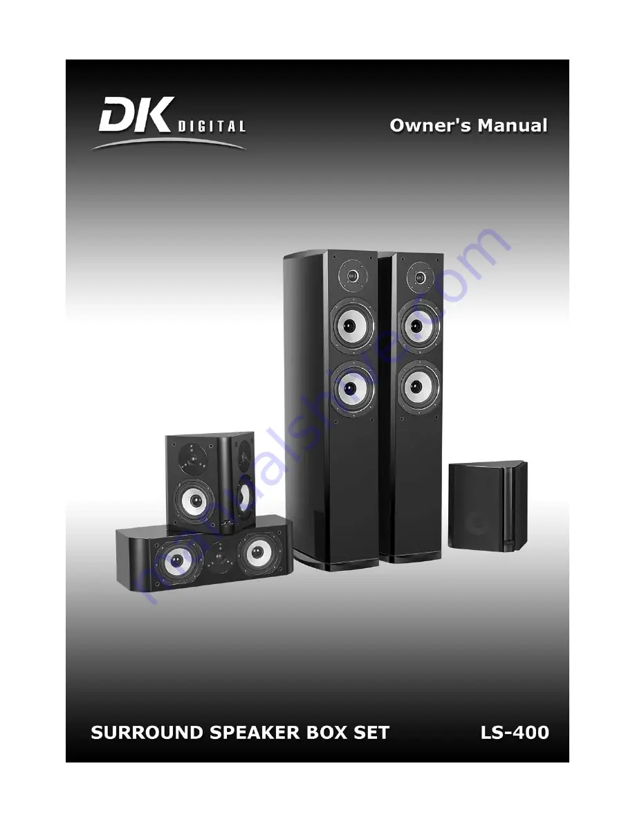 DK Digital LS-400 Скачать руководство пользователя страница 1