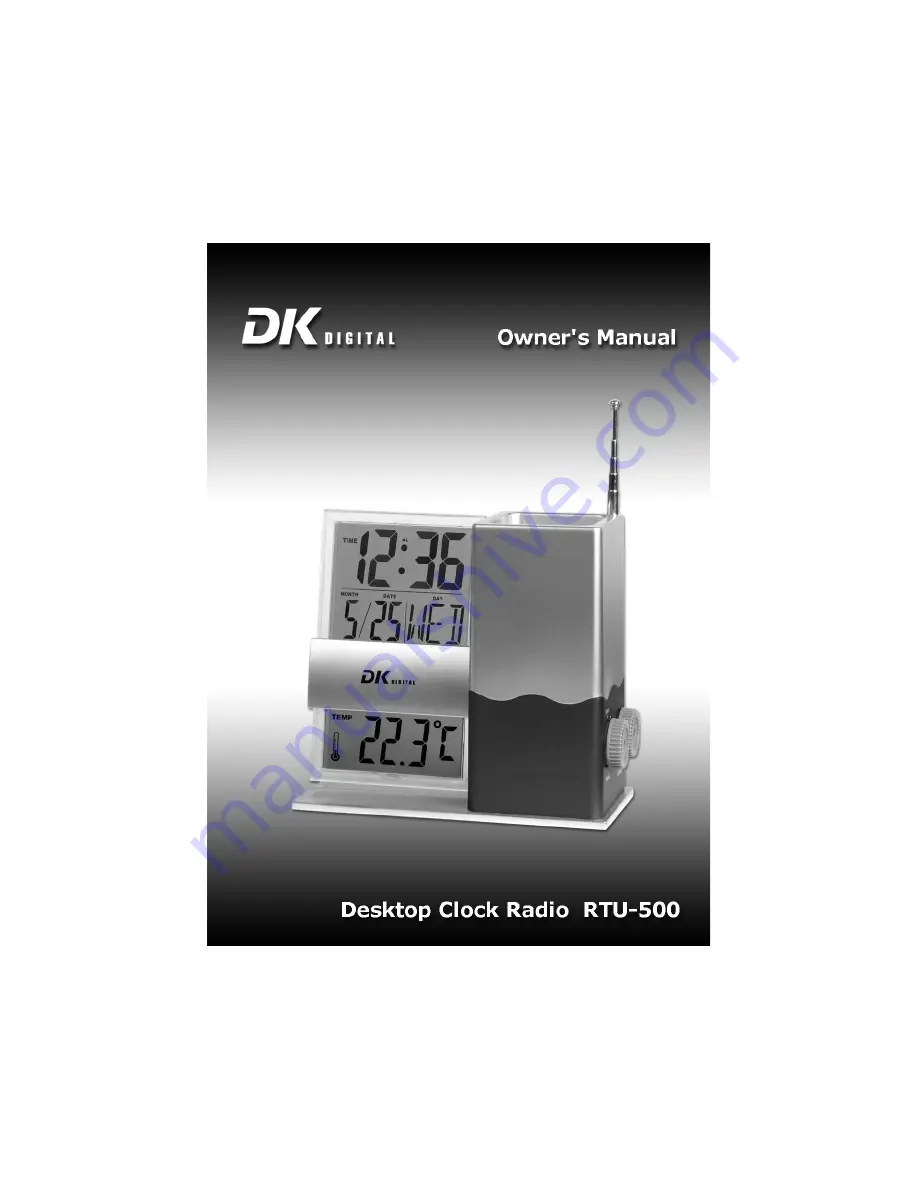 DK Digital RTU-500 Owner'S Manual Download Page 1