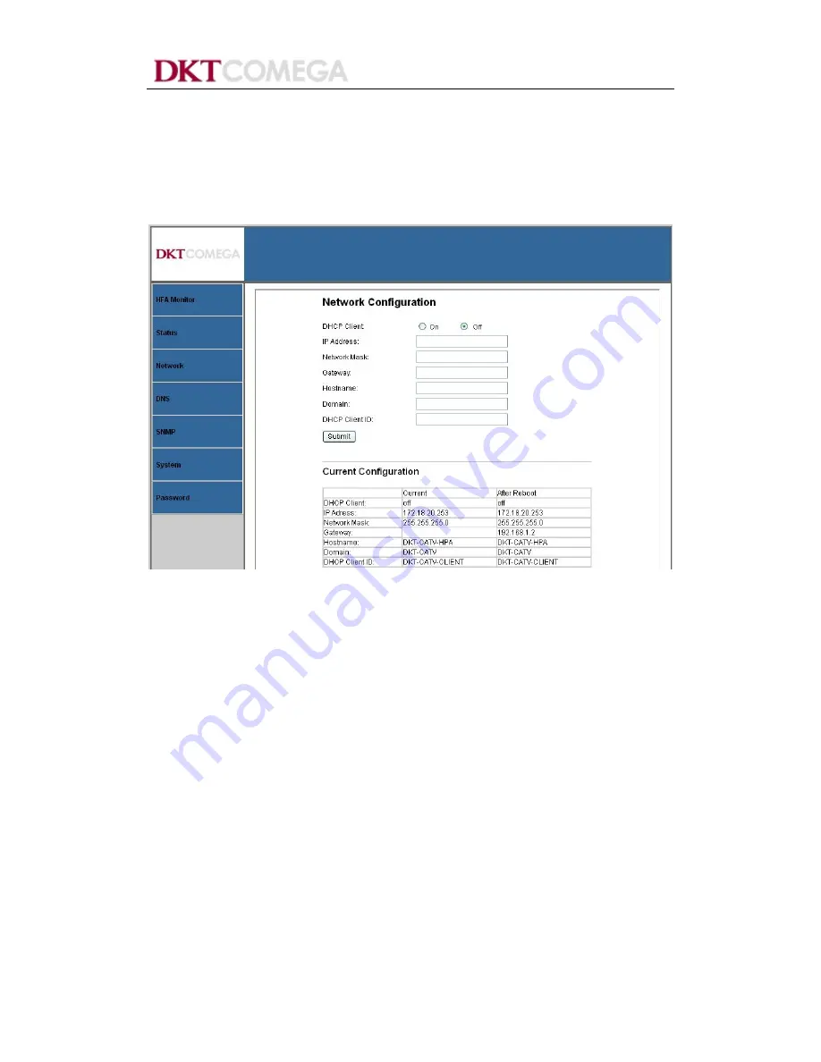 DKT Comega High-power Fiber Amplifier Operation Manual Download Page 6