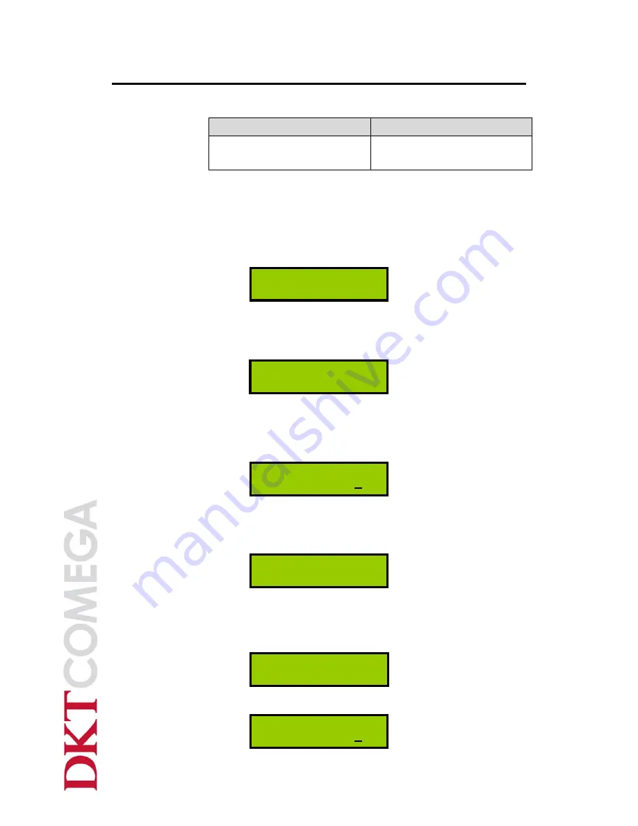 DKT Comega OFA-CCD series User Manual Download Page 15