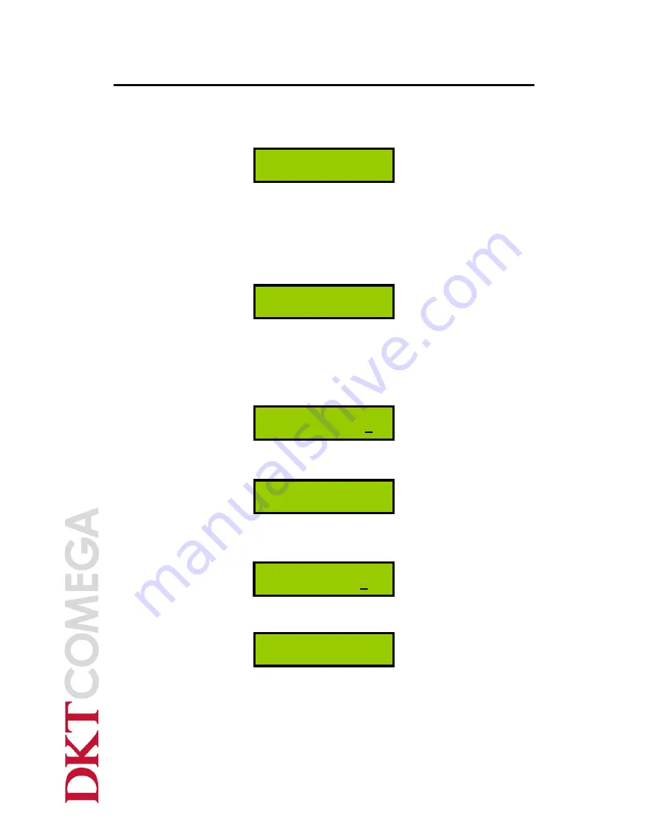 DKT Comega OFA-CCD series User Manual Download Page 16