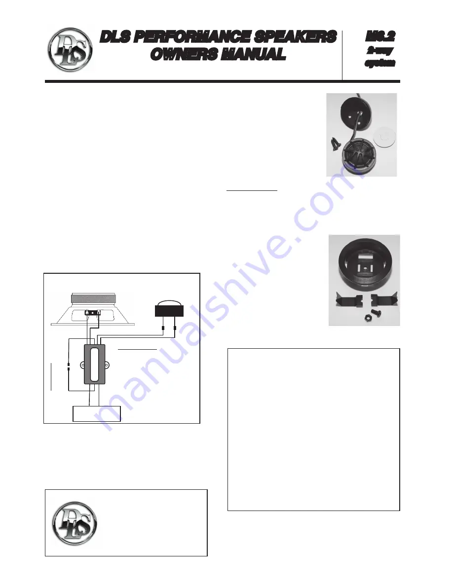 DLS M6.2 Owner'S Manual Download Page 2