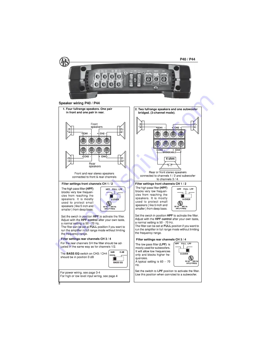 DLS P10 How To Install And Operate Download Page 8